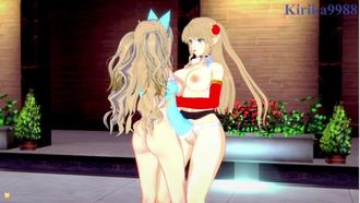  【3D】佳恩和阿玛瑞参与了激烈女同性恋游戏 
